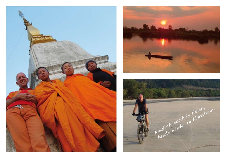 Michael Herrmann per Mountainbike in Myanmar und Laos